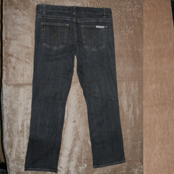 Calvin Klein Blue Jeans - Waist 35x29.5 Inseam - Length 39 - Rise 9.5 - Picture 7 of 11
